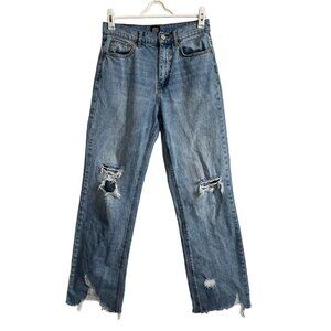 URBAN OUTFITTERS BDG WOMENs 27‎ STRETCH COWBOY JEANS 27 Waist Light Wash